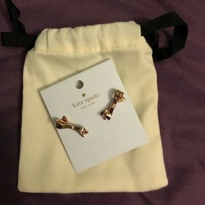 Kate Spade bow earrings